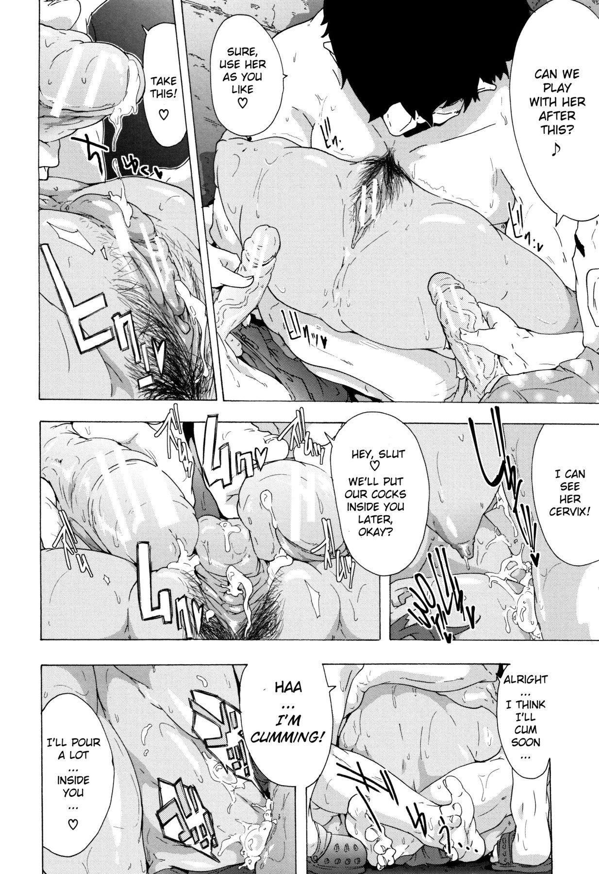 Hentai Manga Comic-Bitches Journey Ch.1-5-Read-100